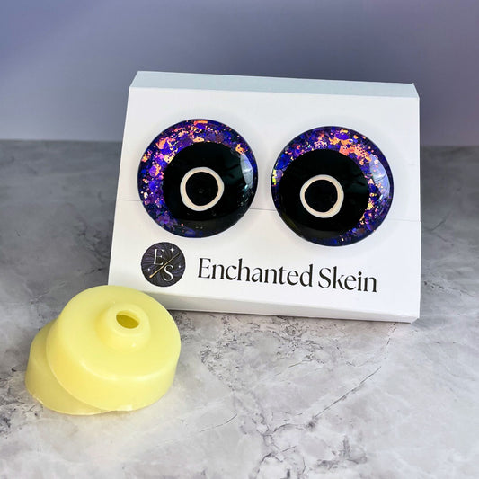 Spellbound Bloom Hand-Painted Safety Eyes