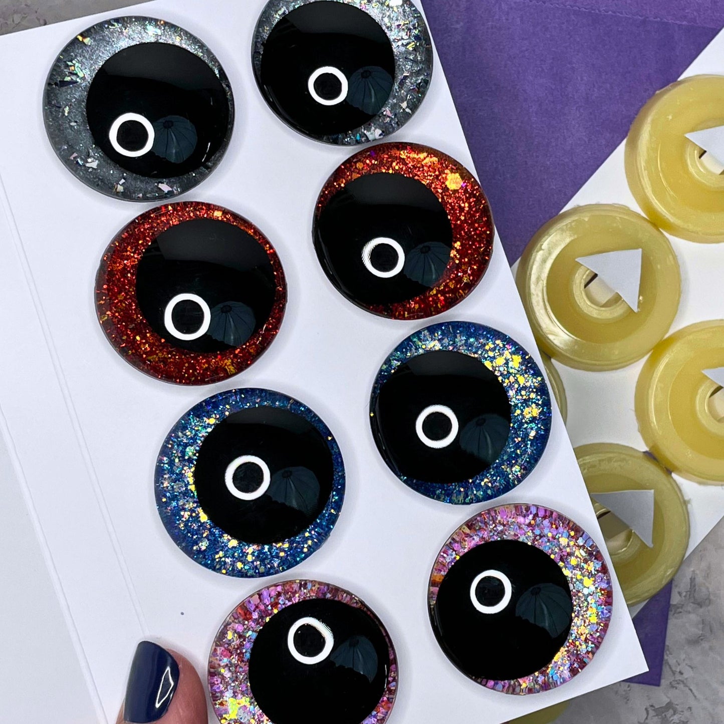 Lunar Collection Hand-Painted Safety Eyes