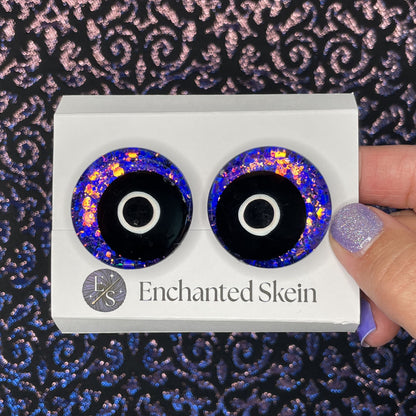 Spellbound Bloom Hand-Painted Safety Eyes