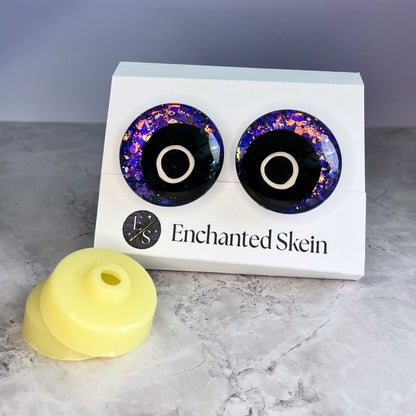 Spellbound Bloom Hand-Painted Safety Eyes