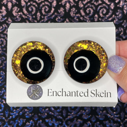 Gilded Prophecy Hand-Painted Safety Eyes