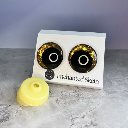 Gilded Prophecy Hand-Painted Safety Eyes